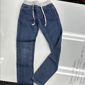 Denim Justice Jegging with Gray knit Waistband